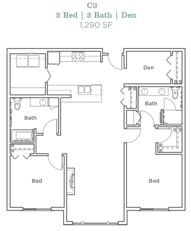 Floorplan - Portera at the Grove