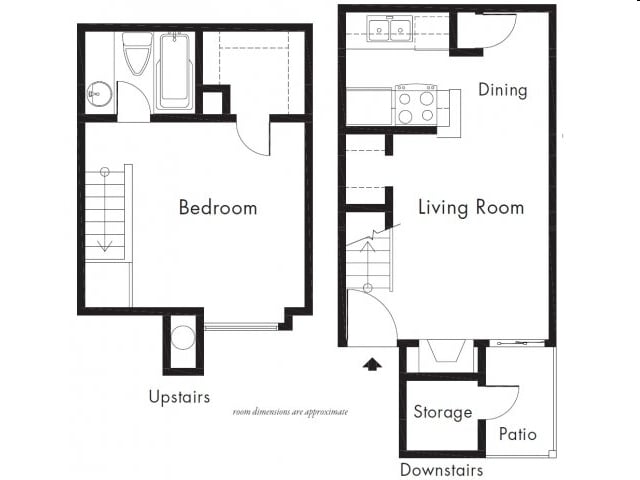1BR/1BA - The Bradford