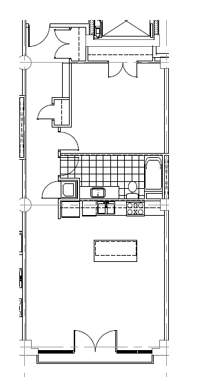 2BR/2BA - Chesapeake Lofts