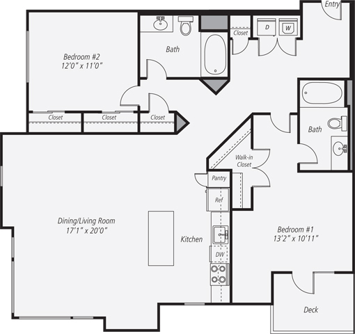 Floorplan - Avalon Ocean Avenue