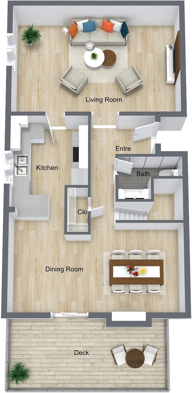 Floorplan - Arborside Apartment Homes