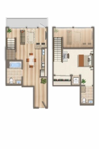 B2 Loft I Arrive Seaside I Santa Monica Apartments - Arrive Seaside I & II