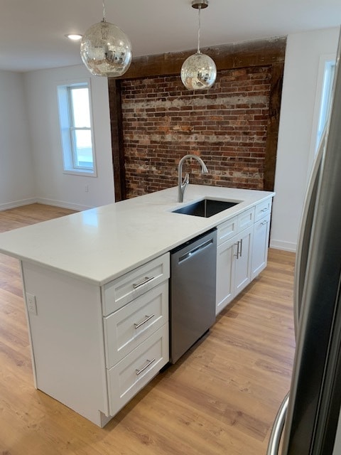open concept kitchen/living room - 809 Main St