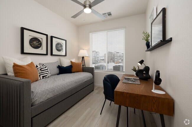 2BR, 2BA - 1,101SF - Secondary Bedroom - Residences at Victory Ridge