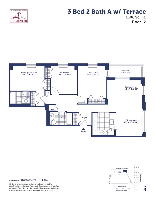 Floorplan - The North Constitution