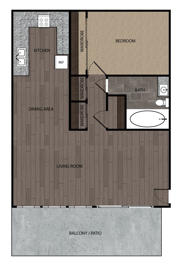 Floorplan - Americana South Bay