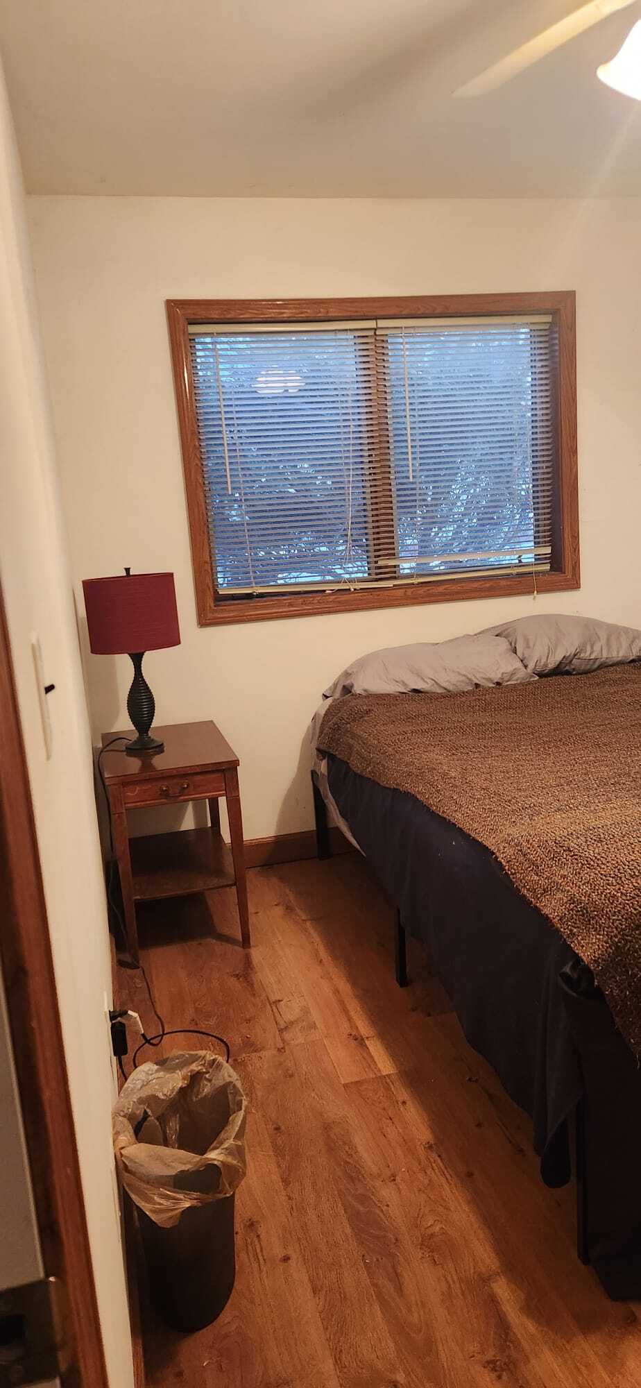 Downstairs Bedroom view from closet - 2116 Thaler Ave