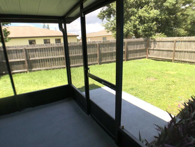 Back Porch & Fenced Backyard - 834 Faull Dr