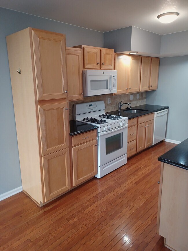 Large pantry cabinet, microwave, garbage disposal and dishwasher - 116 E Moreland Ave