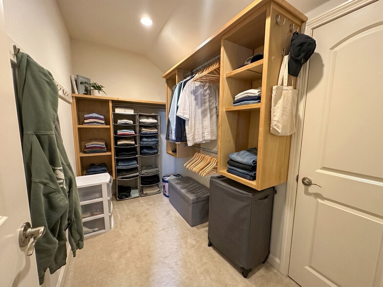 primary walk in closet - 77 Faywood Ave
