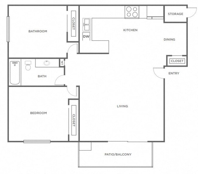 Floorplan - AMBER GLEN APARTMENTS