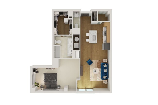 Floorplan - Overlook at RiverPlace