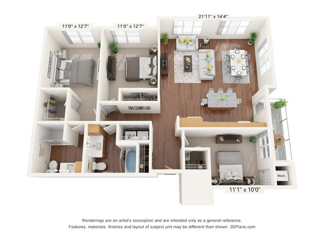 Floorplan - Brighton Oaks