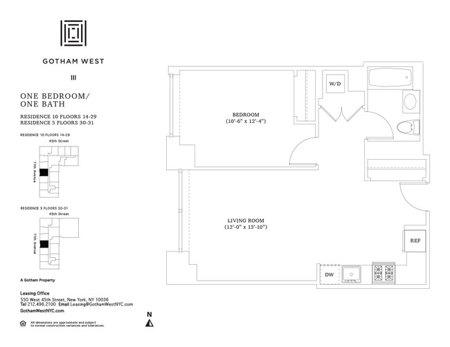 Floorplan - Gotham West