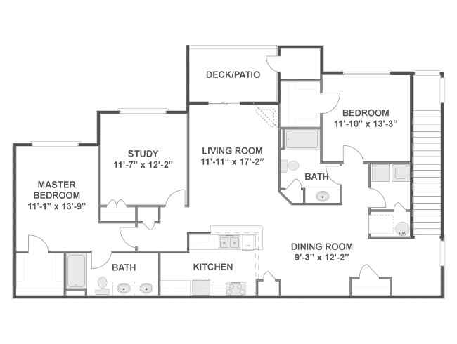 Ascend St Charles - D5 - 2 Beds - 2 Baths - 1425 Sq. ft. - Ascend St Charles