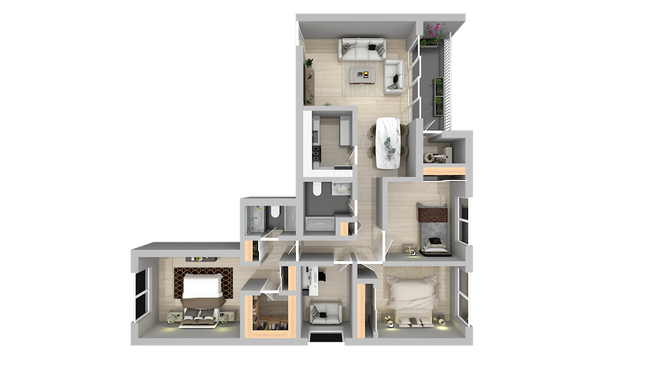 Floorplan - Westgate At Laurel Apartments