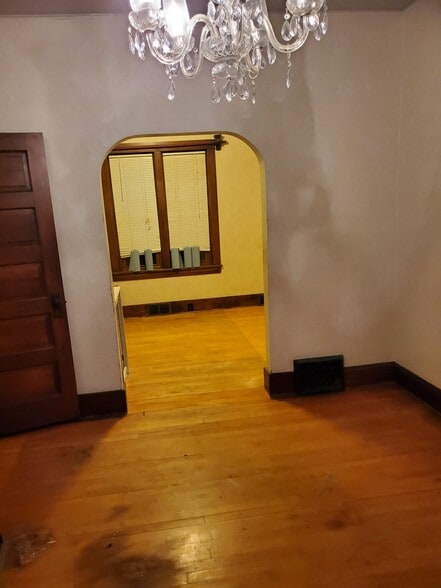 dining room looking into living room - 606 7th St N