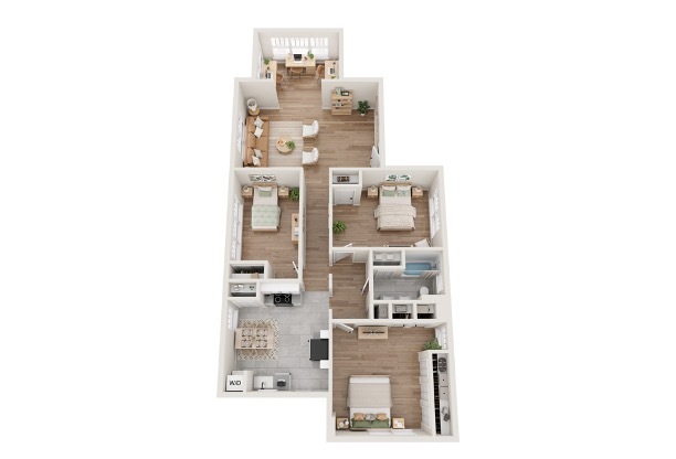 Floorplan - 721-725 Interdrive