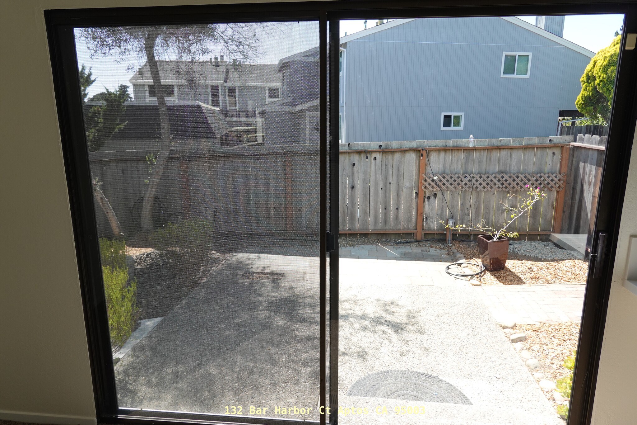 Side Yard View - 132 Bar Harbor Ct