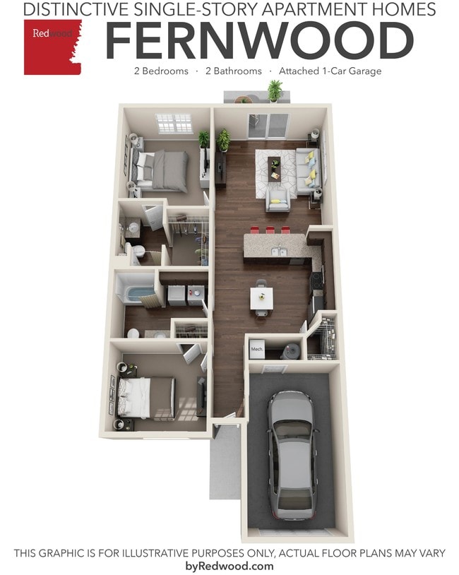 Floorplan - Redwood Perrysburg Oregon Road