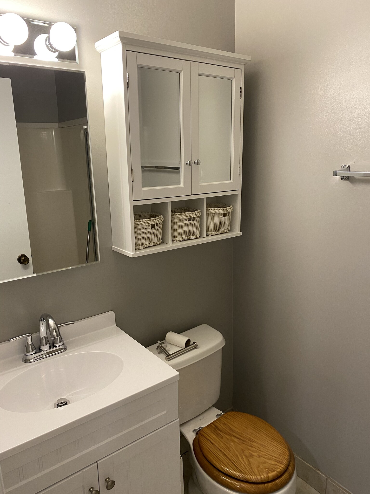 Updated bathroom - 919 Massachusetts St