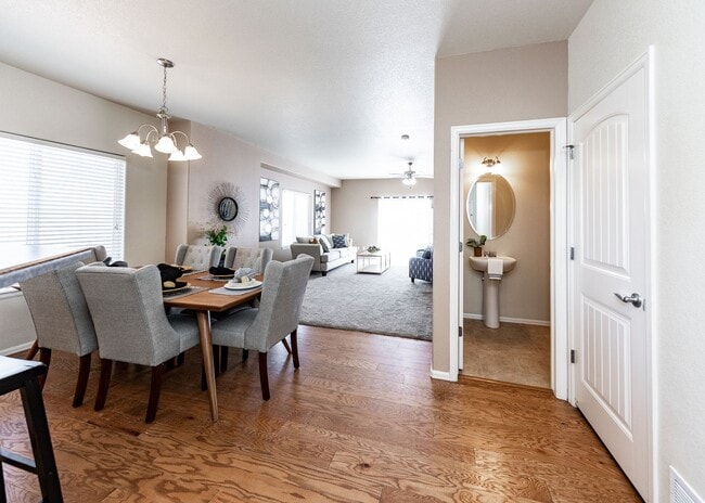 Building Photo - Cute End Unit 3 Bedroom Townhome in Lorson Ranch Next to Open Space