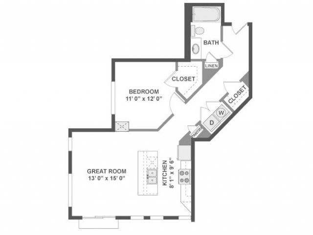 Floorplan - AMLI Evanston