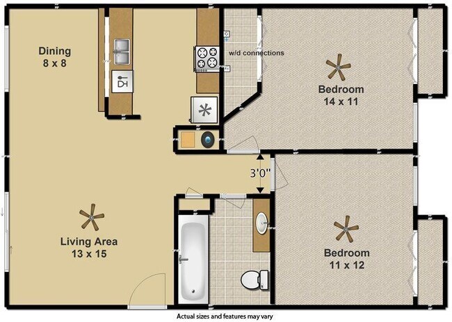 Building Photo - Renovated 2 Bed Rental with Balcony & Fireplace