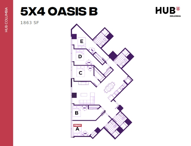 5x4 Oasis B - Hub Columbia