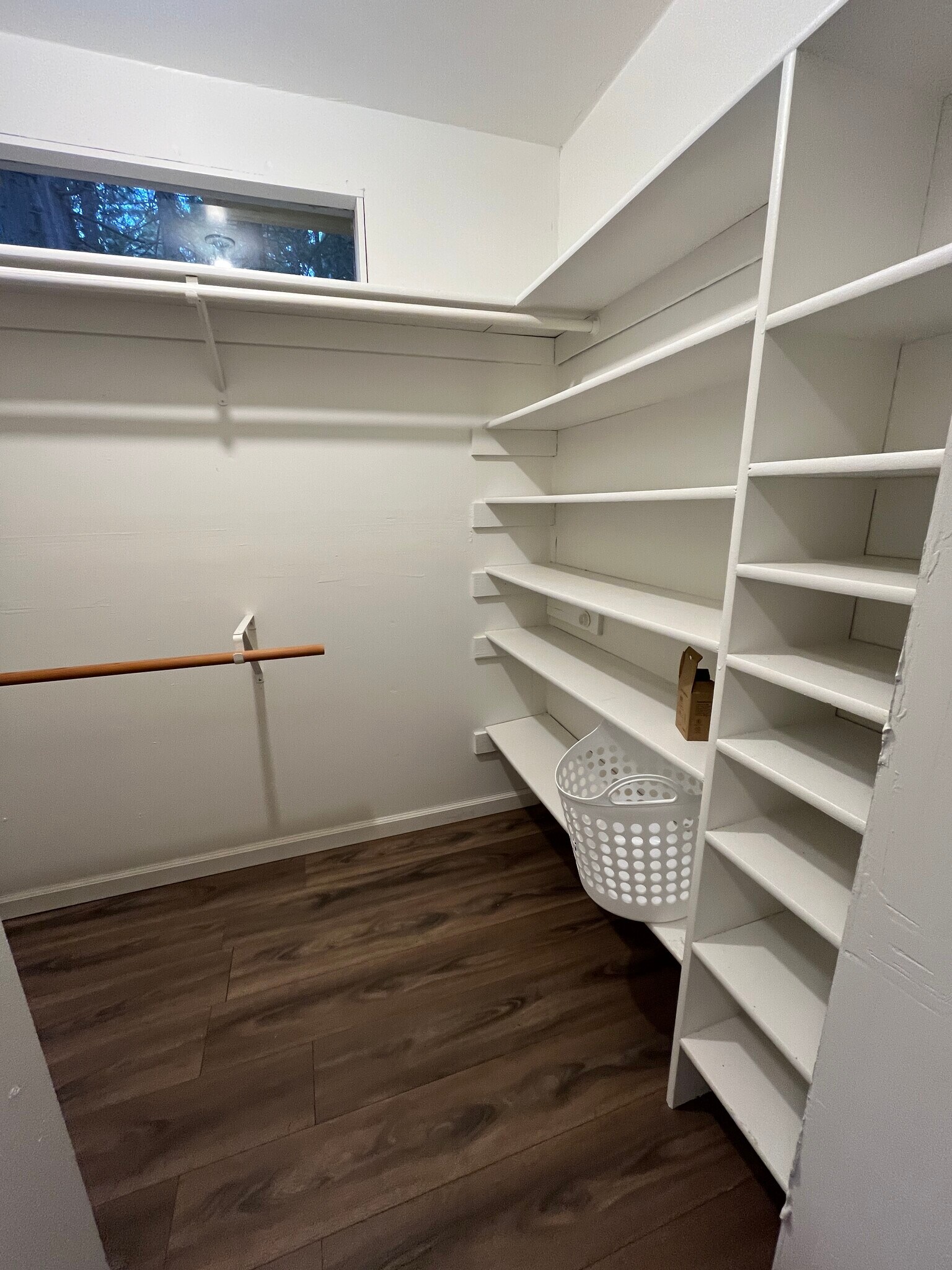Walk-in closet with storage - 14052 Wings of Morning Dr