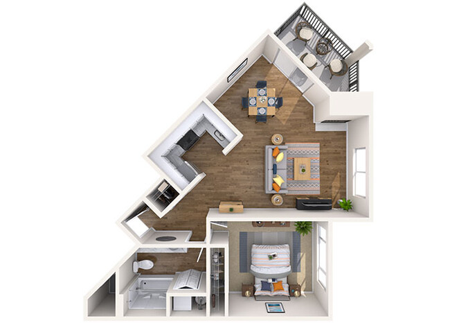 Floorplan - Reedhouse Apartments