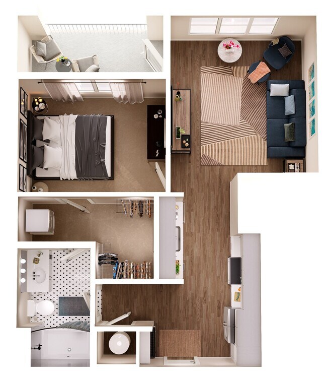 Floorplan - The Crown of Queen City