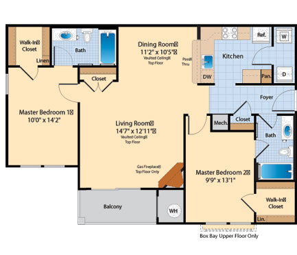 Floorplan - The Fields of Chantilly