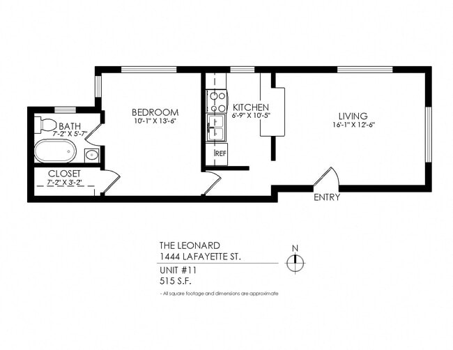 Floorplan - The Leonard