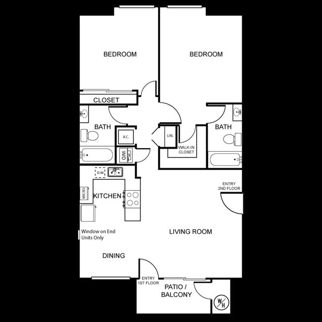 2BR/2BA - Artesia