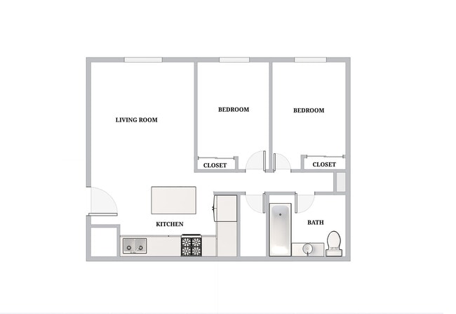 Floorplan - Baxter Apartments