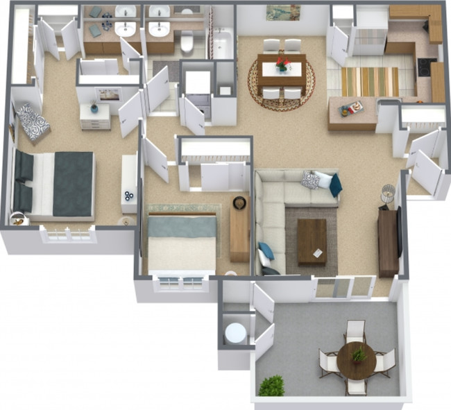 Floorplan - The Harlow