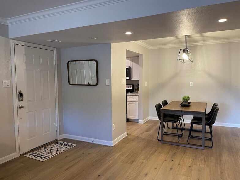 Dining Room and Front Door - 8260 E Arabian Trl