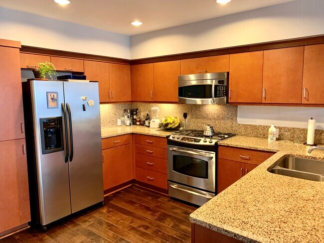 Kitchen cabinetry and appliances - 630 Thomas L Berkley Way