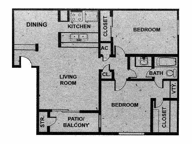 B1 - OakStone Apartment Homes