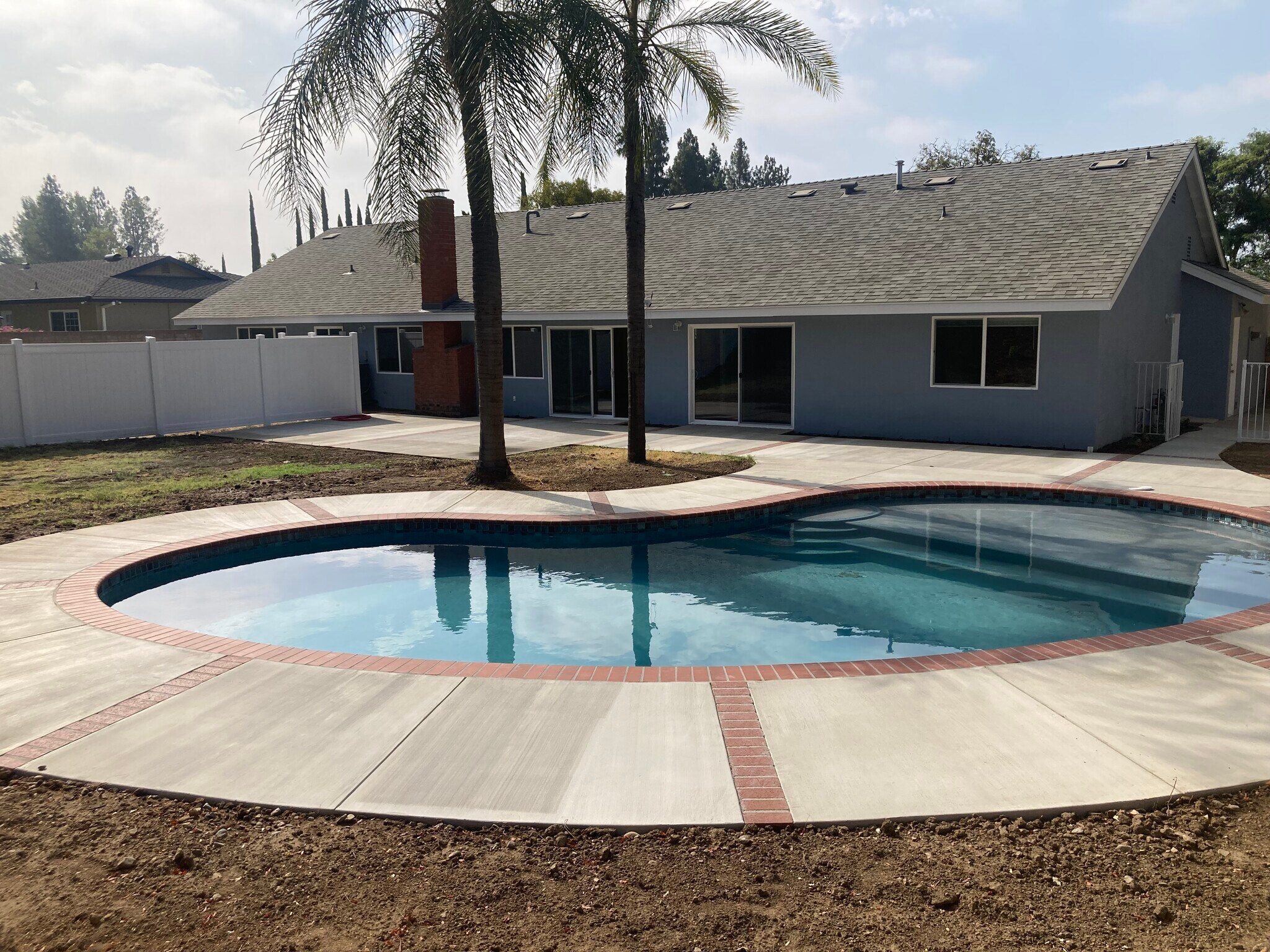 Backyard view - 20333 Germain St