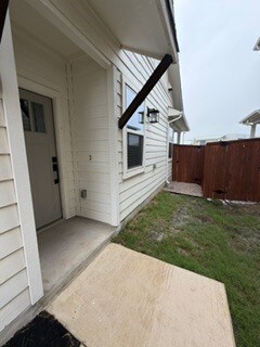 fenced backyard, lawn maintenance included - 521 Peace Dr