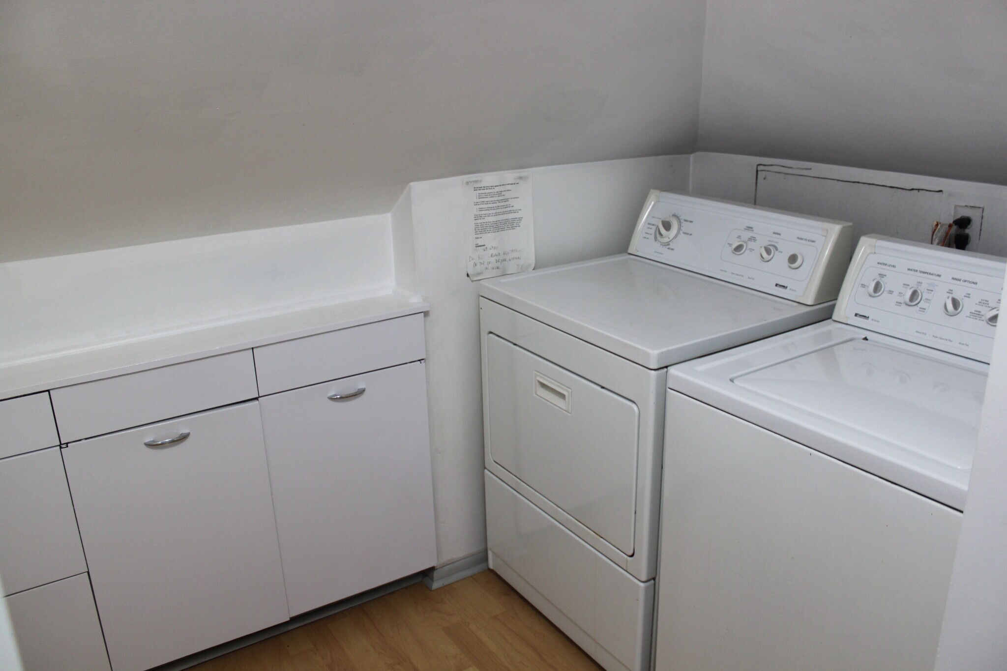private laundry area inside the unit - 851 E 3rd Ave