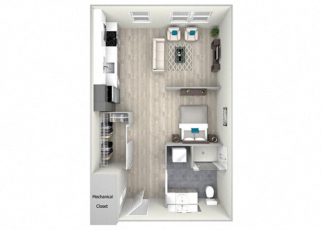 Floorplan - Nightingale Apartments
