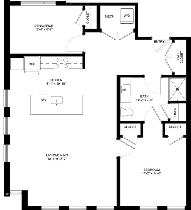 Floorplan - The Residences @ The GARDEN