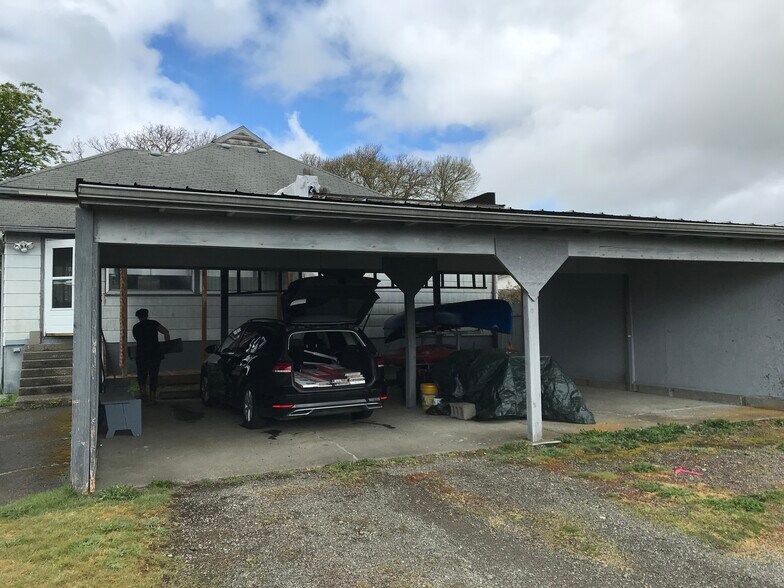 Carport and back door - 615 W Main St