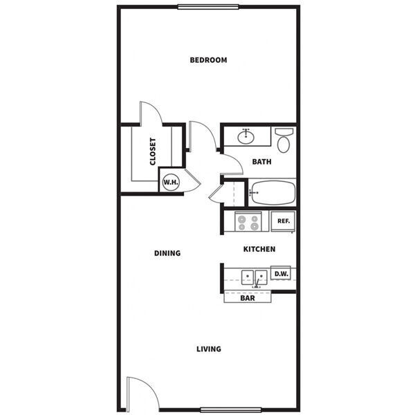 Floorplan - Stones Throw Apartments