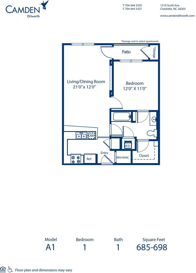 Floorplan - Camden Dilworth
