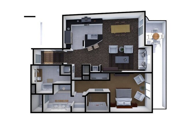 Floorplan - Riviera Coast Apartments