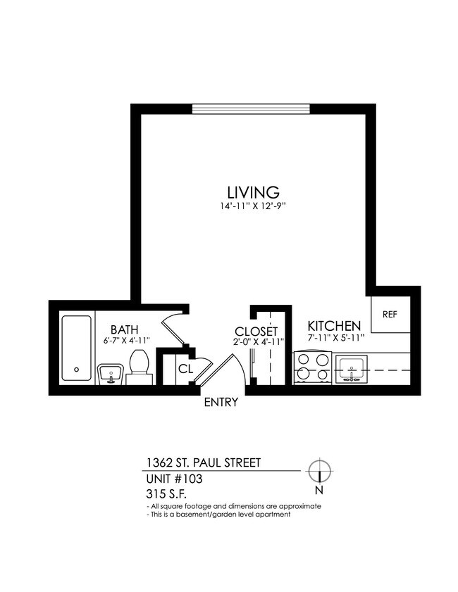 Floorplan - 1362 St. Paul